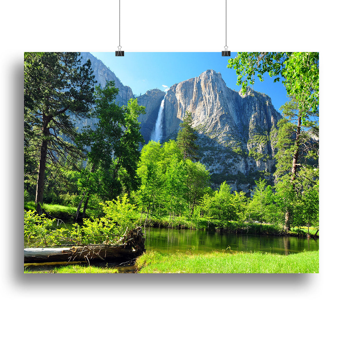 Upper Yosemite Falls Canvas Print or Poster - Canvas Art Rocks - 2