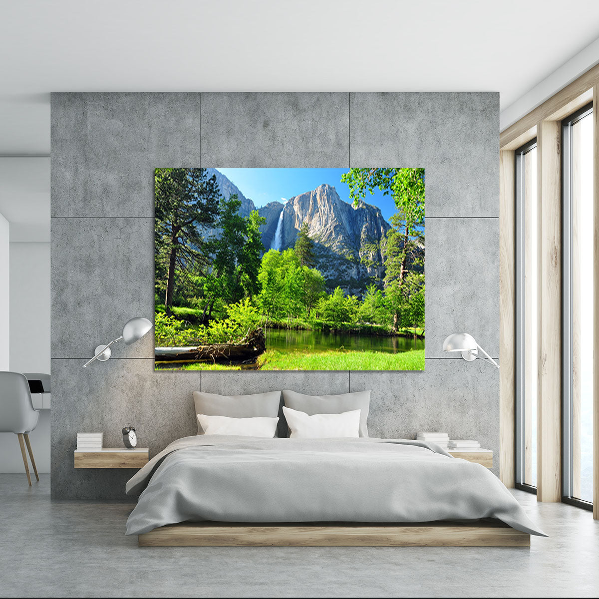 Upper Yosemite Falls Canvas Print or Poster - Canvas Art Rocks - 5