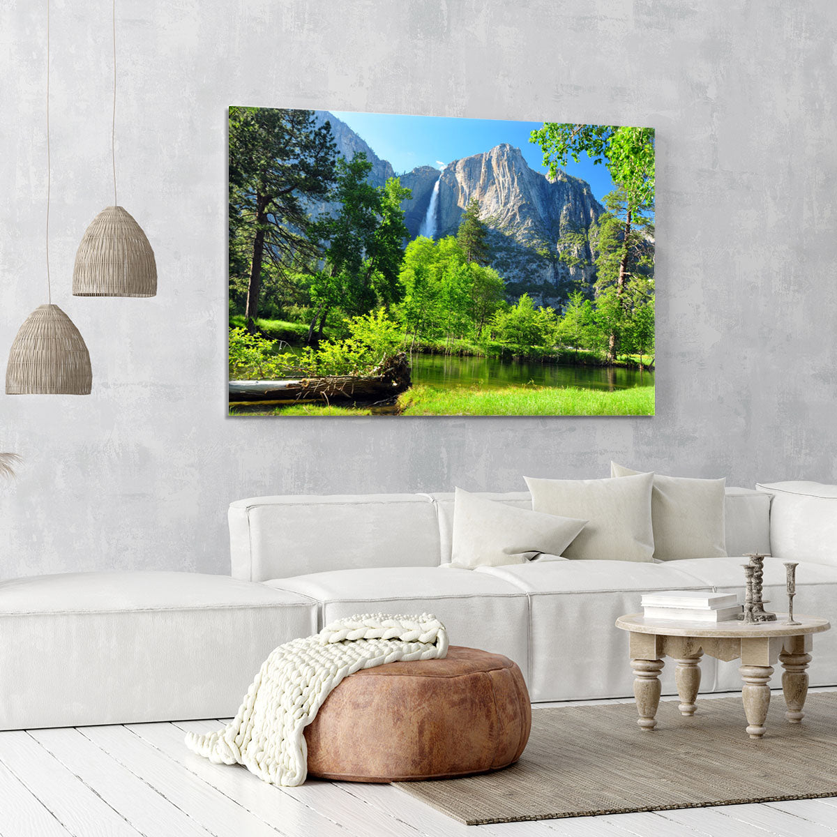 Upper Yosemite Falls Canvas Print or Poster - Canvas Art Rocks - 6