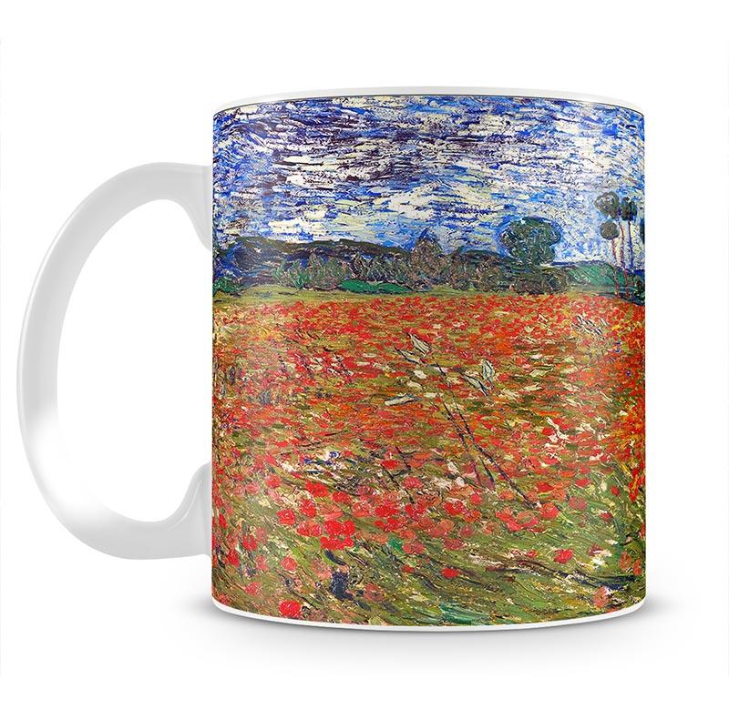 Van Gogh Poppies Field Mug - Canvas Art Rocks - 2