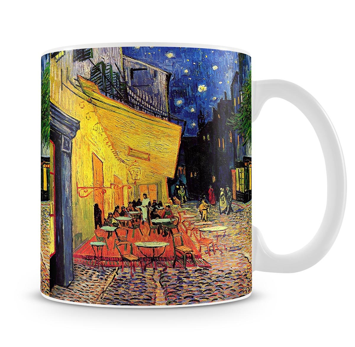 Van Gogh The Terrace Cafe_lg Mug - Canvas Art Rocks - 4