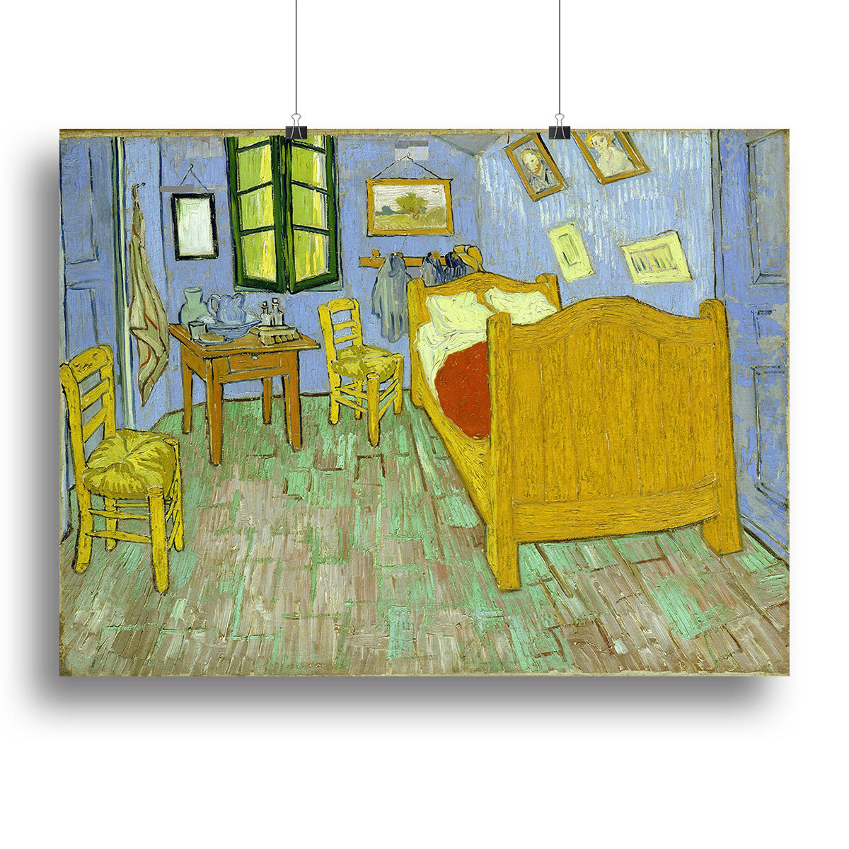 Van Gogh Vincents bedroom Canvas Print or Poster - Canvas Art Rocks - 2