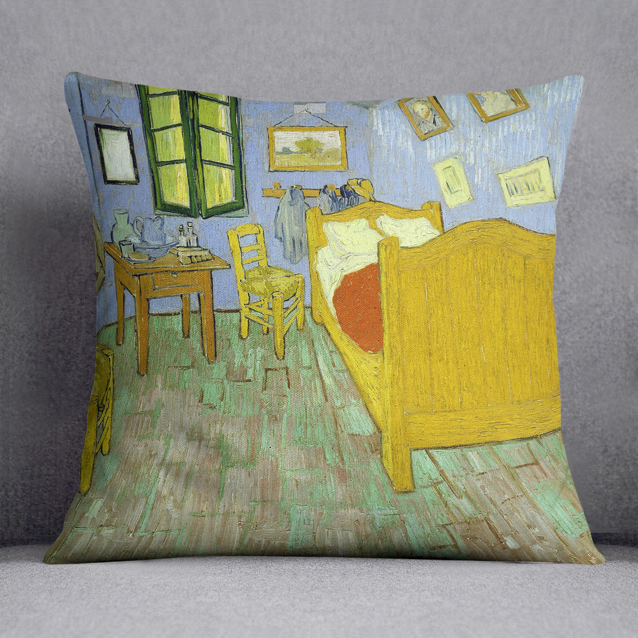 Van Gogh Vincents bedroom Cushion