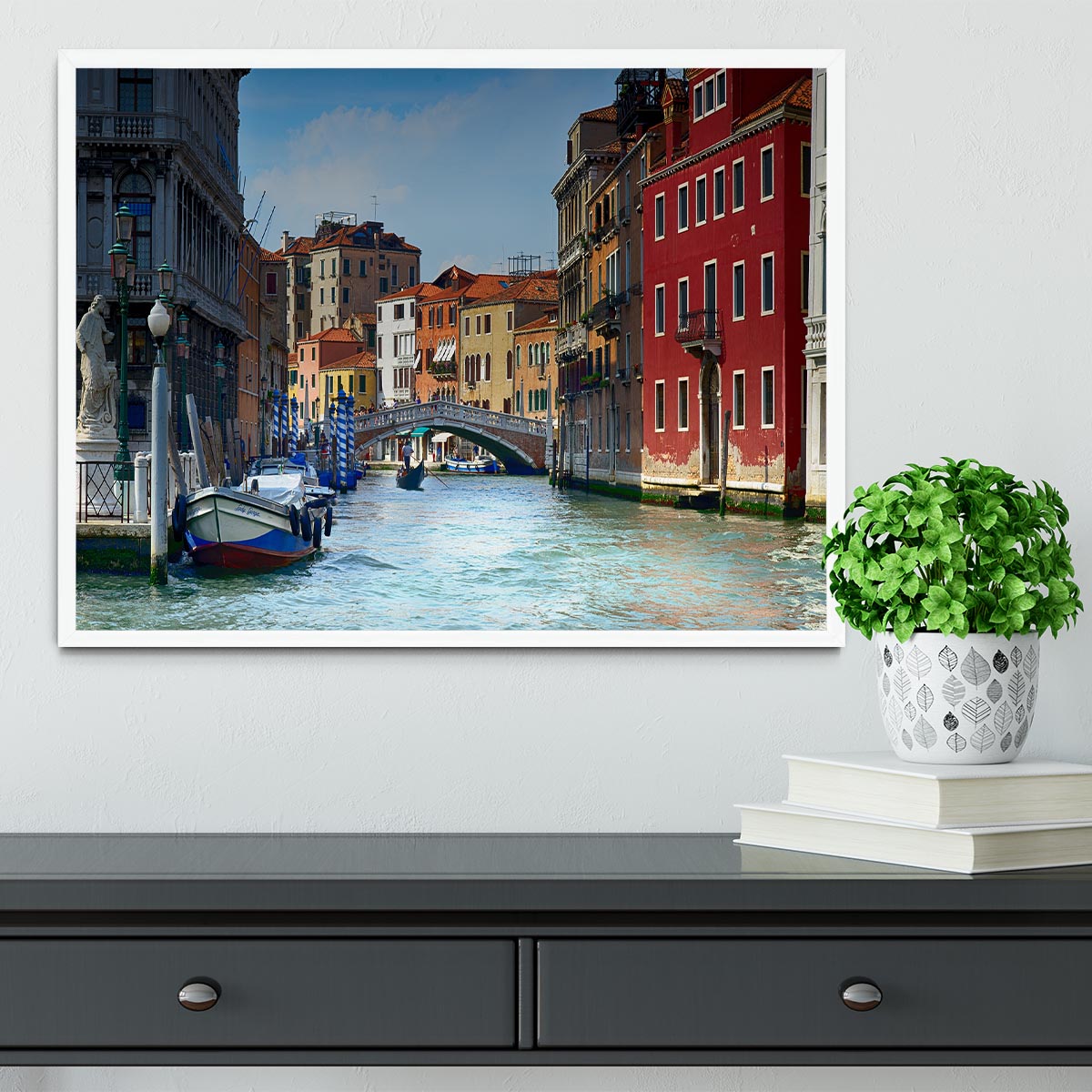 Venice In Italy Framed Print - Canvas Art Rocks -6