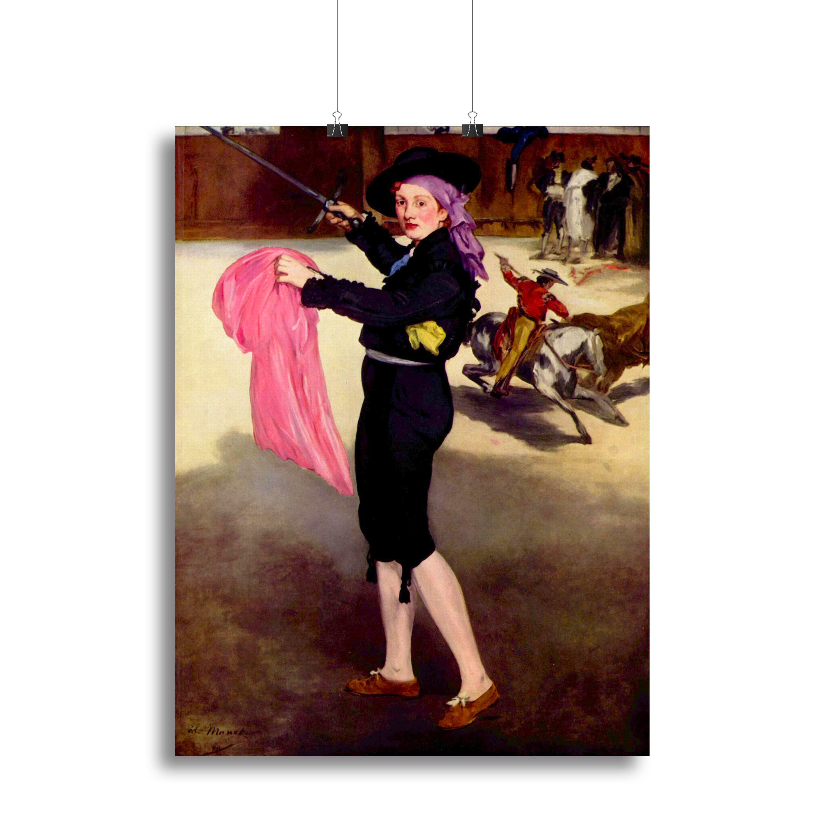 Victorine in the Costume of a Matador by Manet Canvas Print or Poster - Canvas Art Rocks - 2