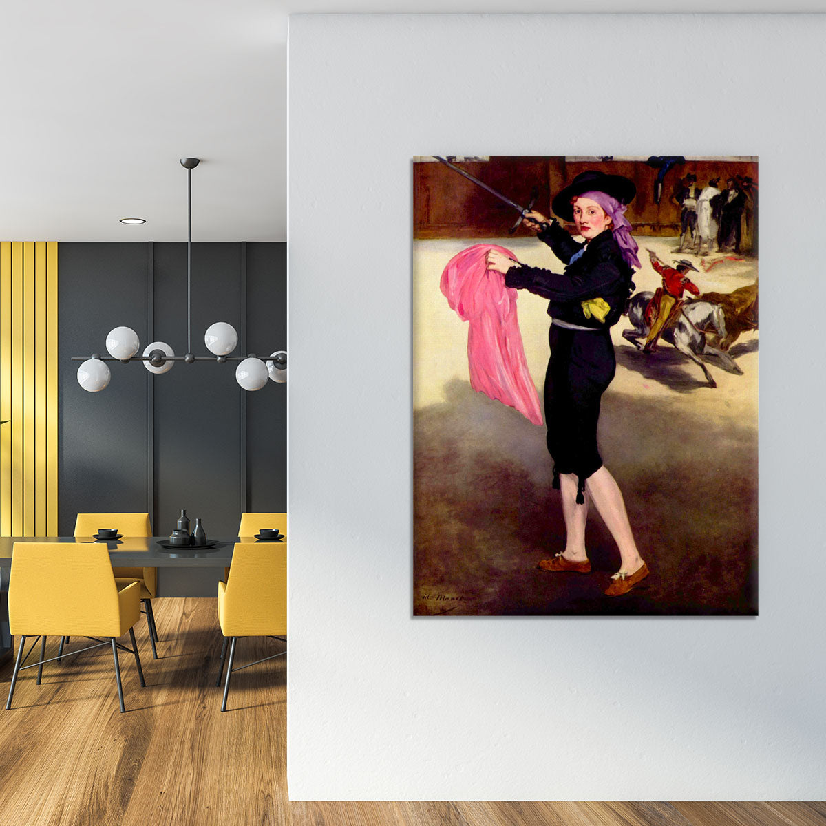Victorine in the Costume of a Matador by Manet Canvas Print or Poster - Canvas Art Rocks - 4