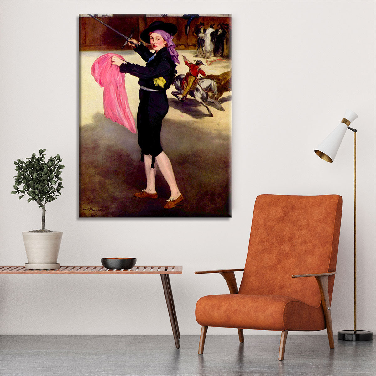 Victorine in the Costume of a Matador by Manet Canvas Print or Poster - Canvas Art Rocks - 6