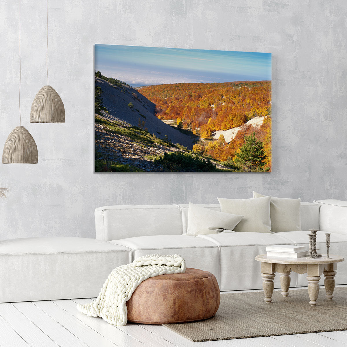View from the Mount Ventoux Canvas Print or Poster - Canvas Art Rocks - 6