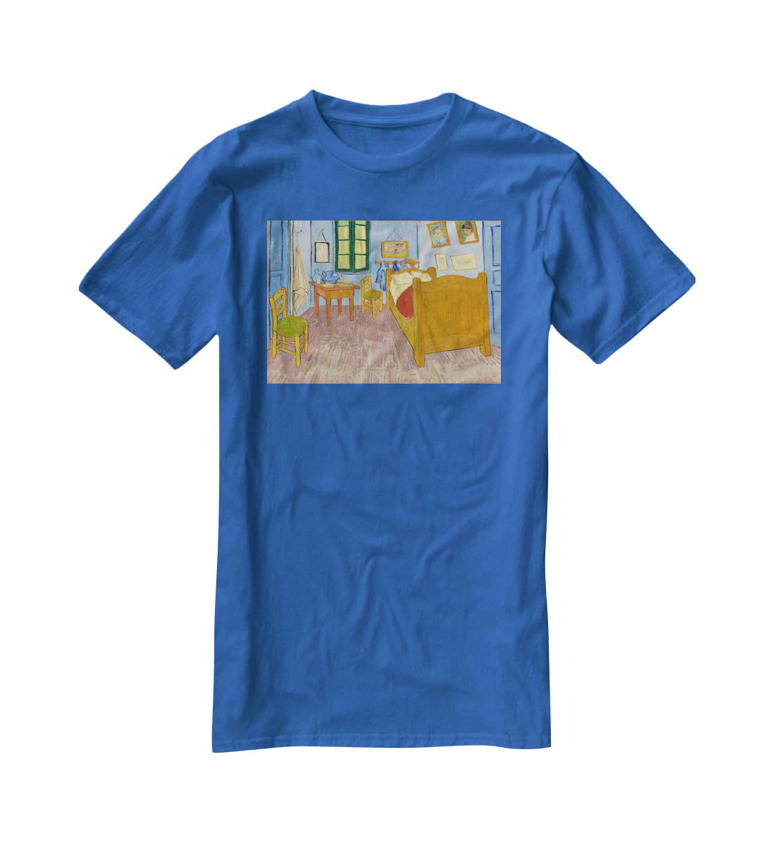 Vincents bedroom at Arles T-Shirt - Canvas Art Rocks - 2