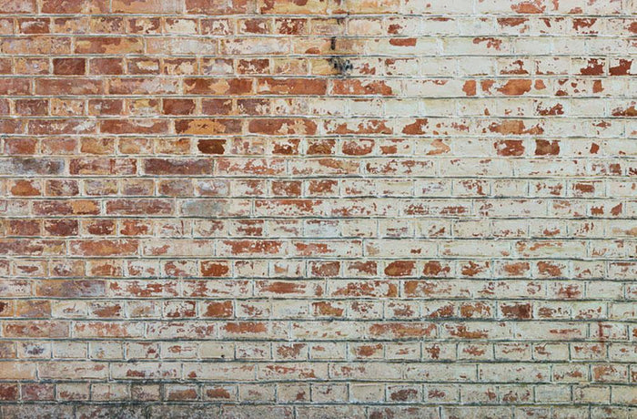 Vintage dirty brick wall Wall Mural Wallpaper