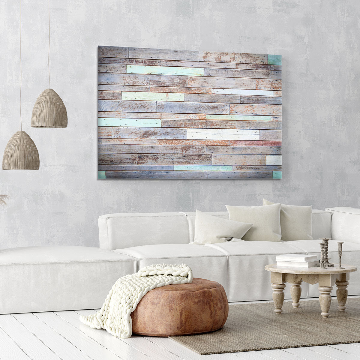 Vintage wooden wall Canvas Print or Poster - Canvas Art Rocks - 6
