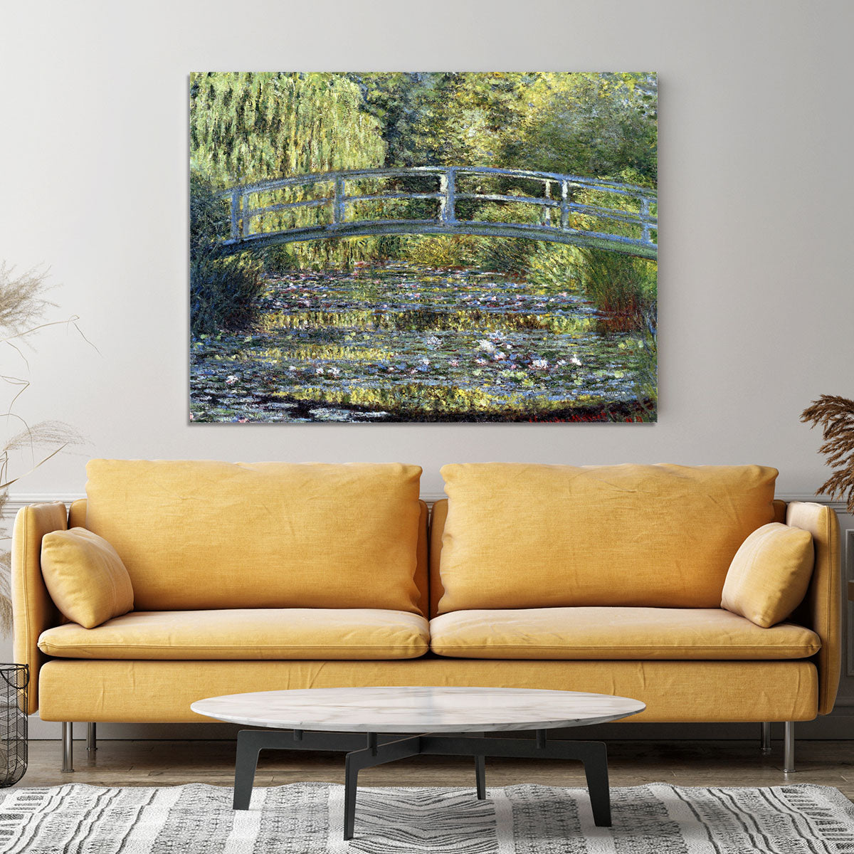 Water Lilies 9 by Monet Canvas Print or Poster - Canvas Art Rocks - 4