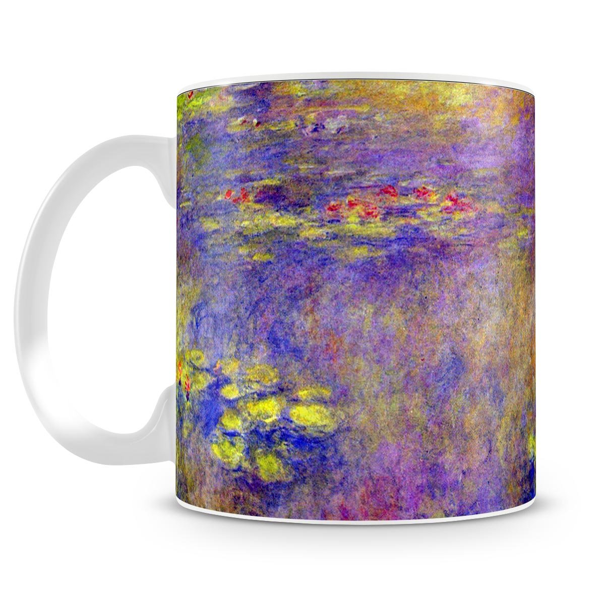 Water Lilies Yellow nirvana by Monet Mug - Canvas Art Rocks - 4