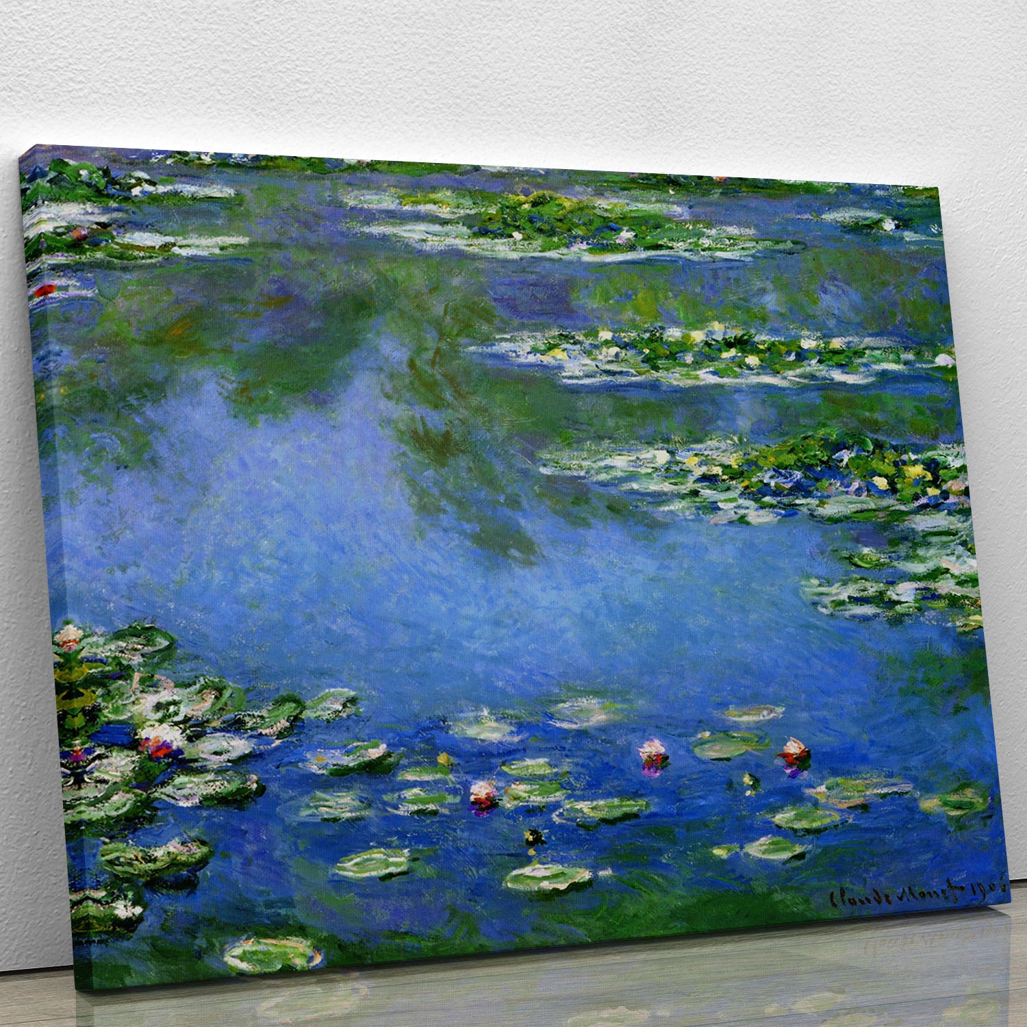 Water Lilies by Monet Canvas Print or Poster - Canvas Art Rocks - 1