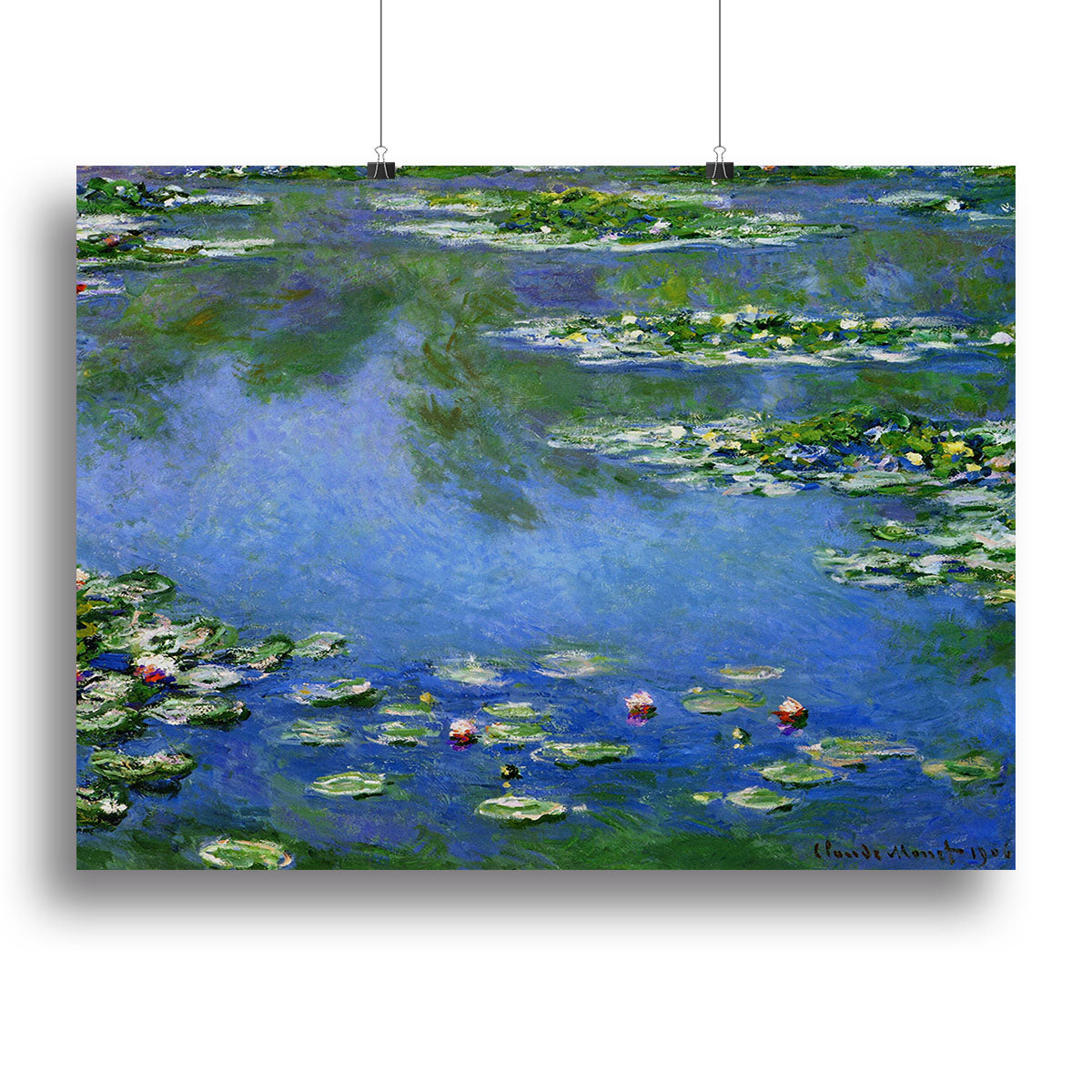 Water Lilies by Monet Canvas Print or Poster - Canvas Art Rocks - 2