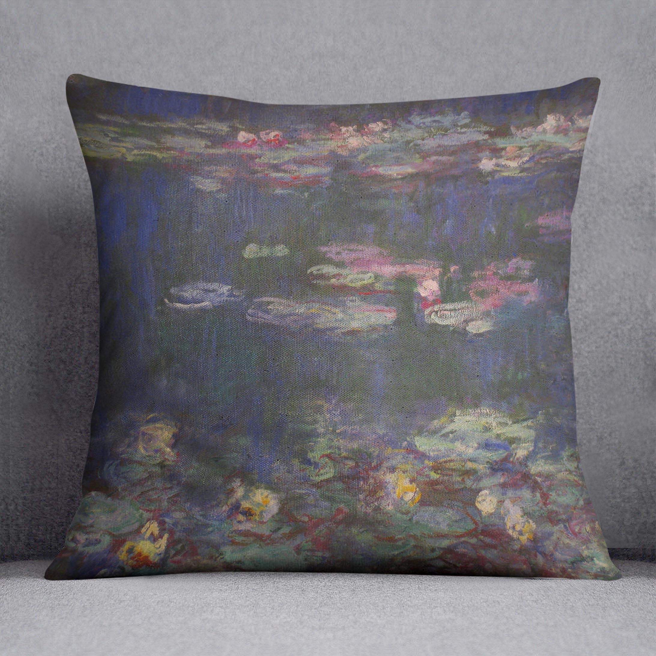 Water Lillies 11 by Monet Cushion
