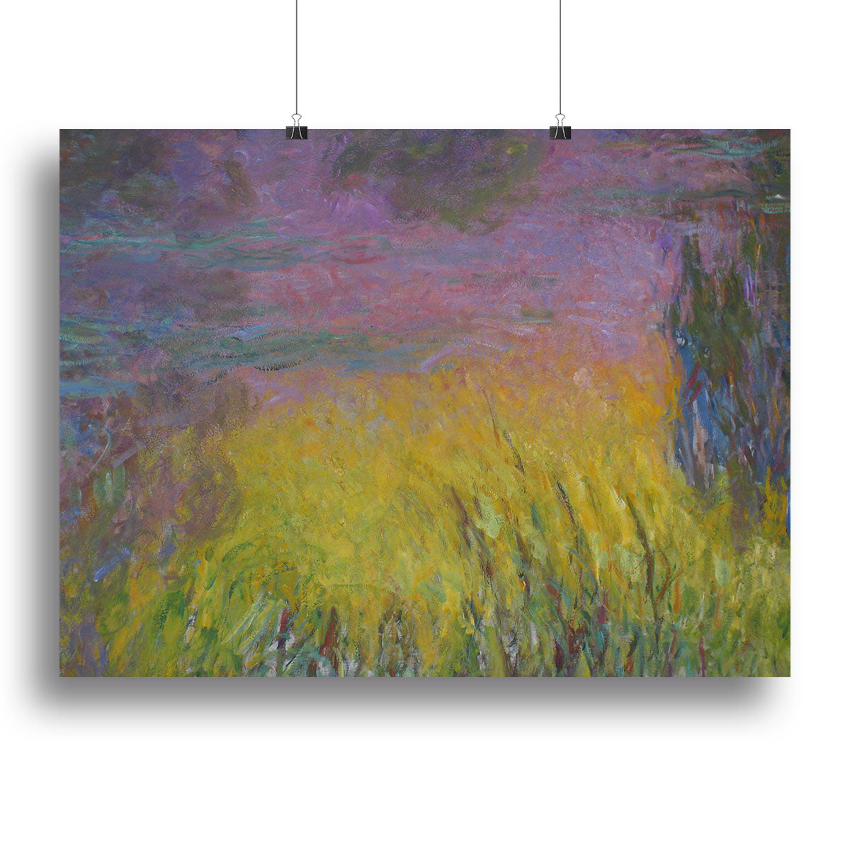 Water Lillies 12 by Monet Canvas Print or Poster - Canvas Art Rocks - 2