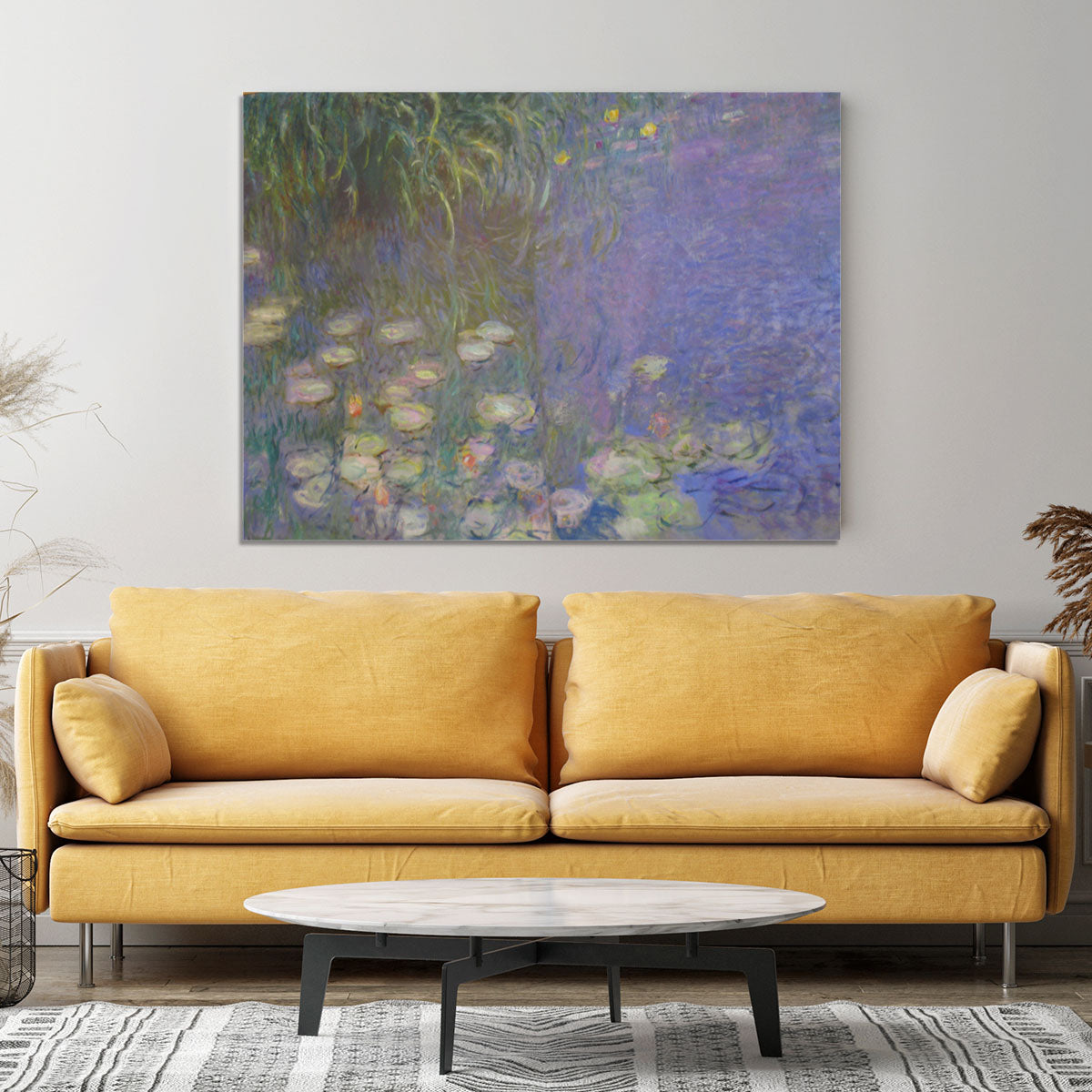 Water Lillies 13 by Monet Canvas Print or Poster - Canvas Art Rocks - 4