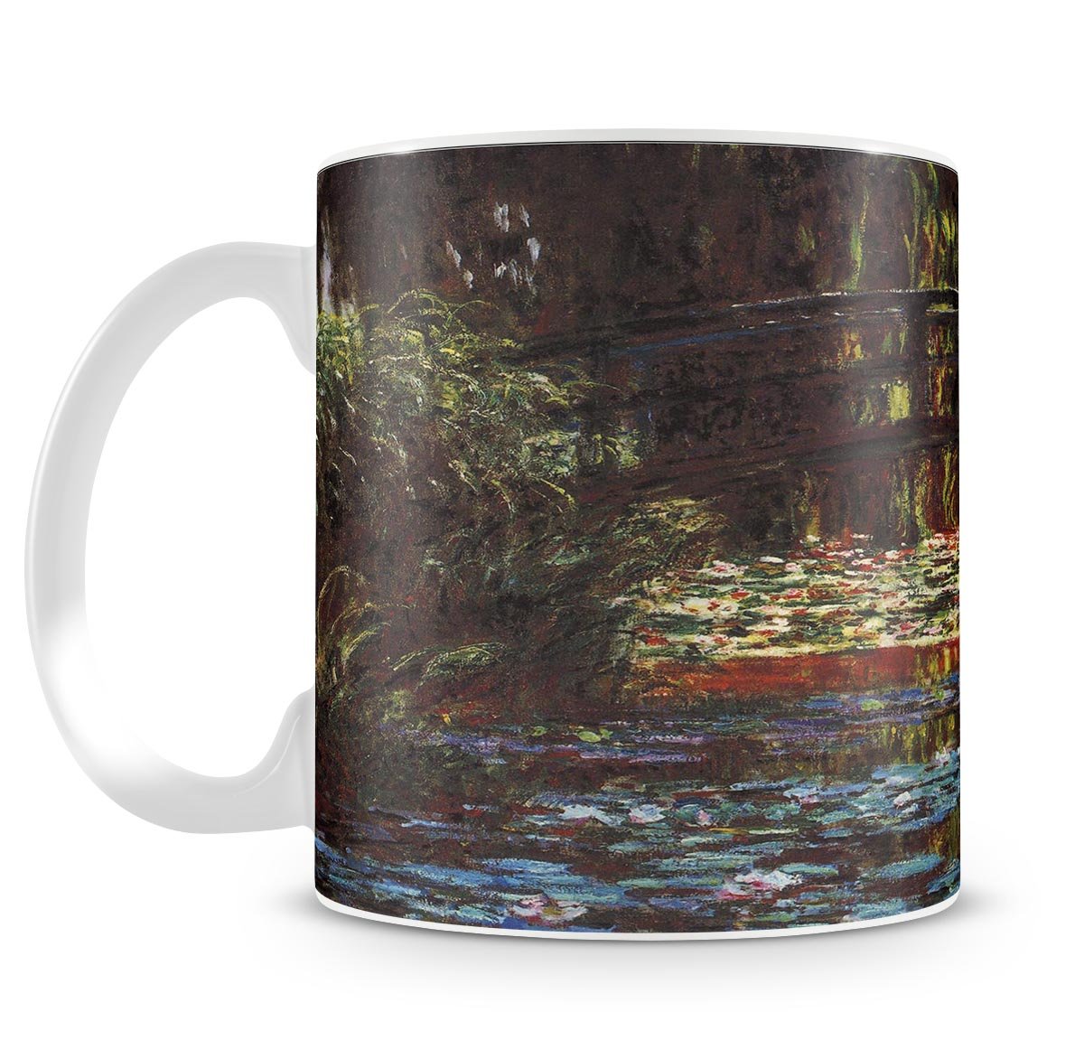 Water Lily Pond 1 by Monet Mug - Canvas Art Rocks - 4