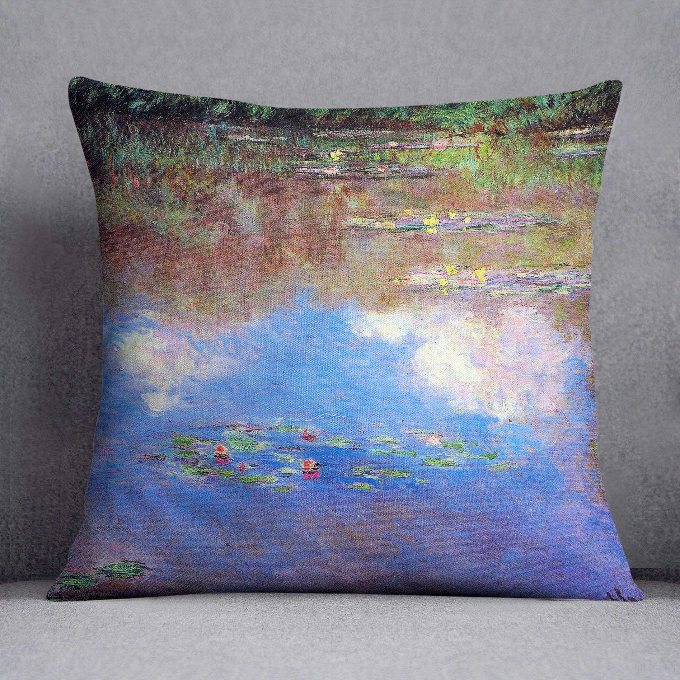 Water Lily Pond 4 by Monet Cushion