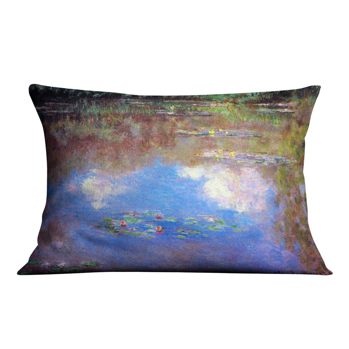 Water Lily Pond 4 by Monet Cushion