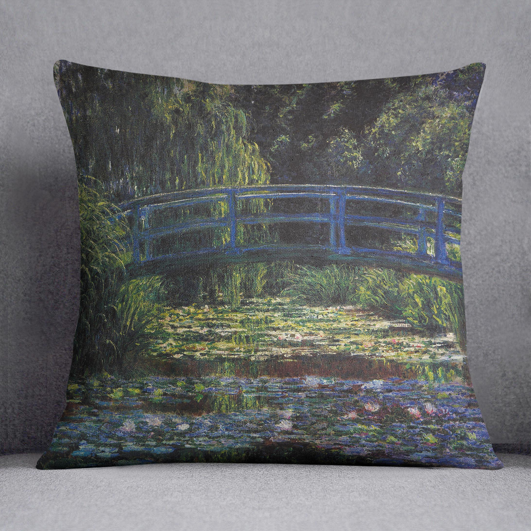Water Lily Pond 6 by Monet Cushion