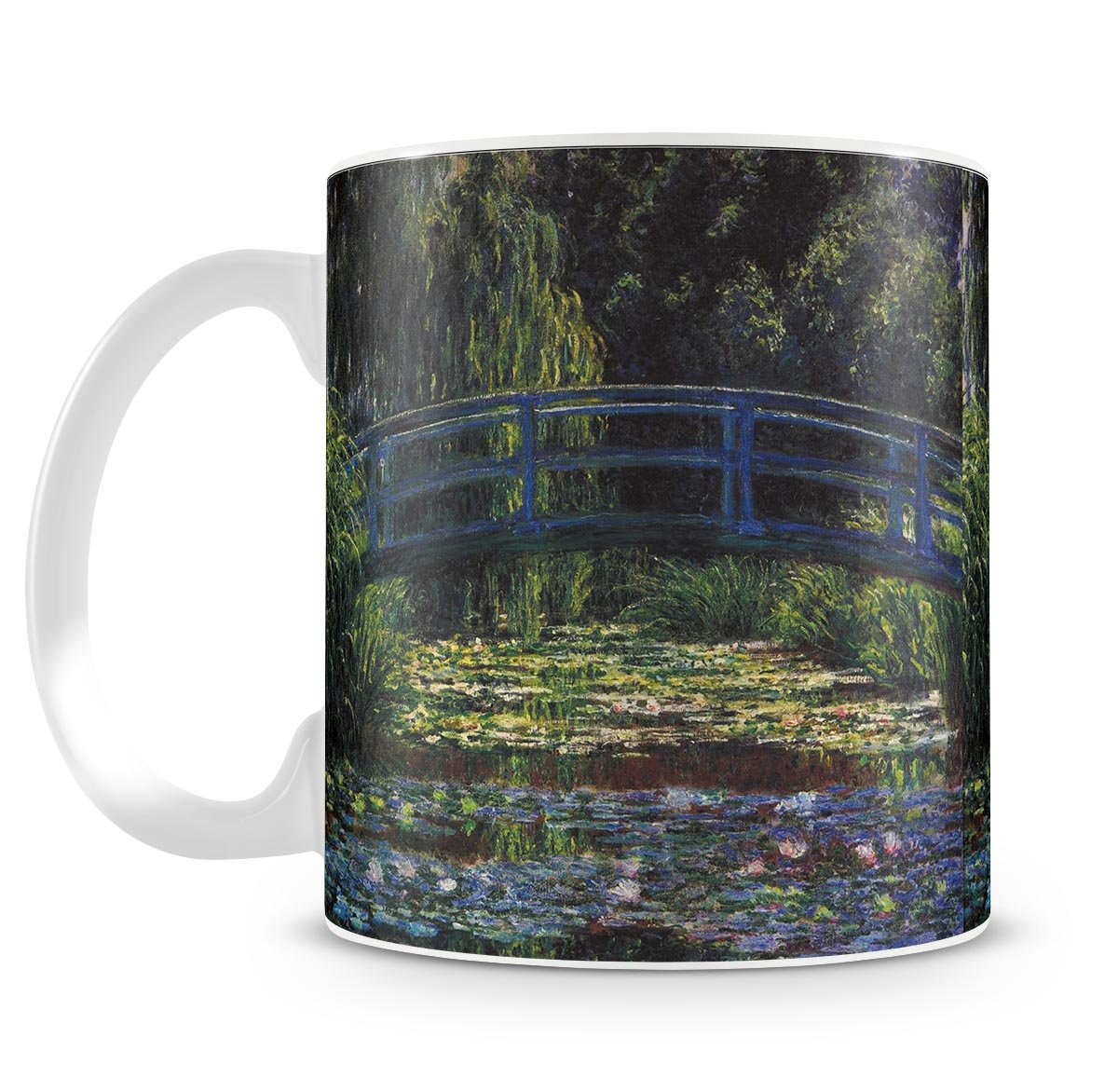 Water Lily Pond 6 by Monet Mug - Canvas Art Rocks - 4