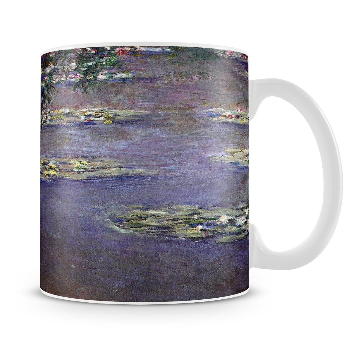 Water lilies water landscape 1 by Monet Mug - Canvas Art Rocks - 4
