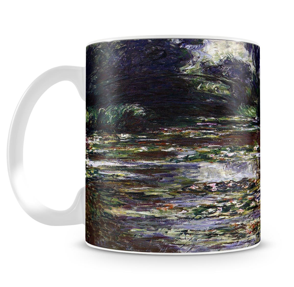 Water lilies water landscape 3 by Monet Mug - Canvas Art Rocks - 4