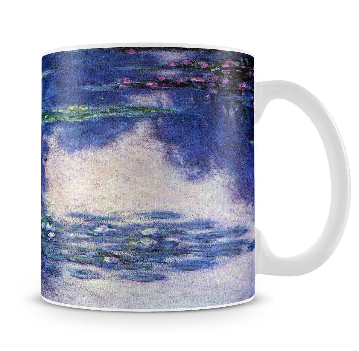 Water lilies water landscape 4 by Monet Mug - Canvas Art Rocks - 4