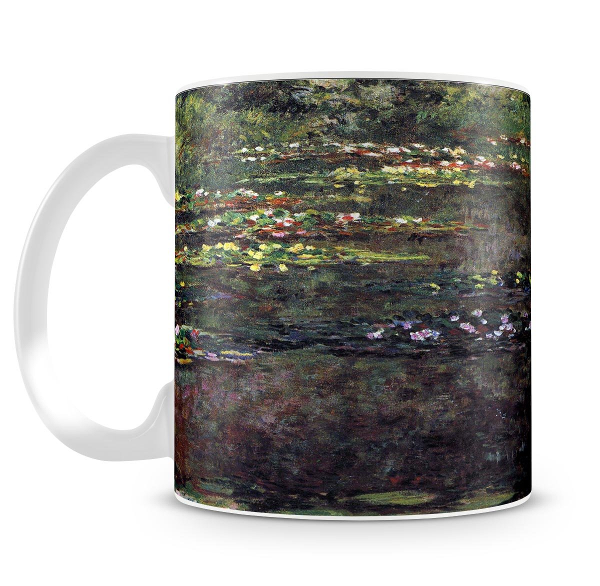 Water lilies water landscape 5 by Monet Mug - Canvas Art Rocks - 4