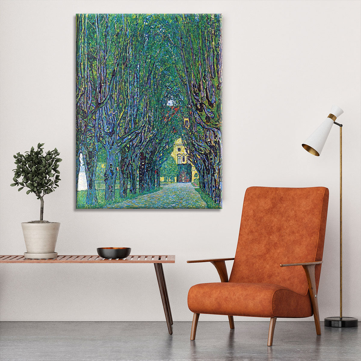 Way to the Park by Klimt Canvas Print or Poster - Canvas Art Rocks - 6