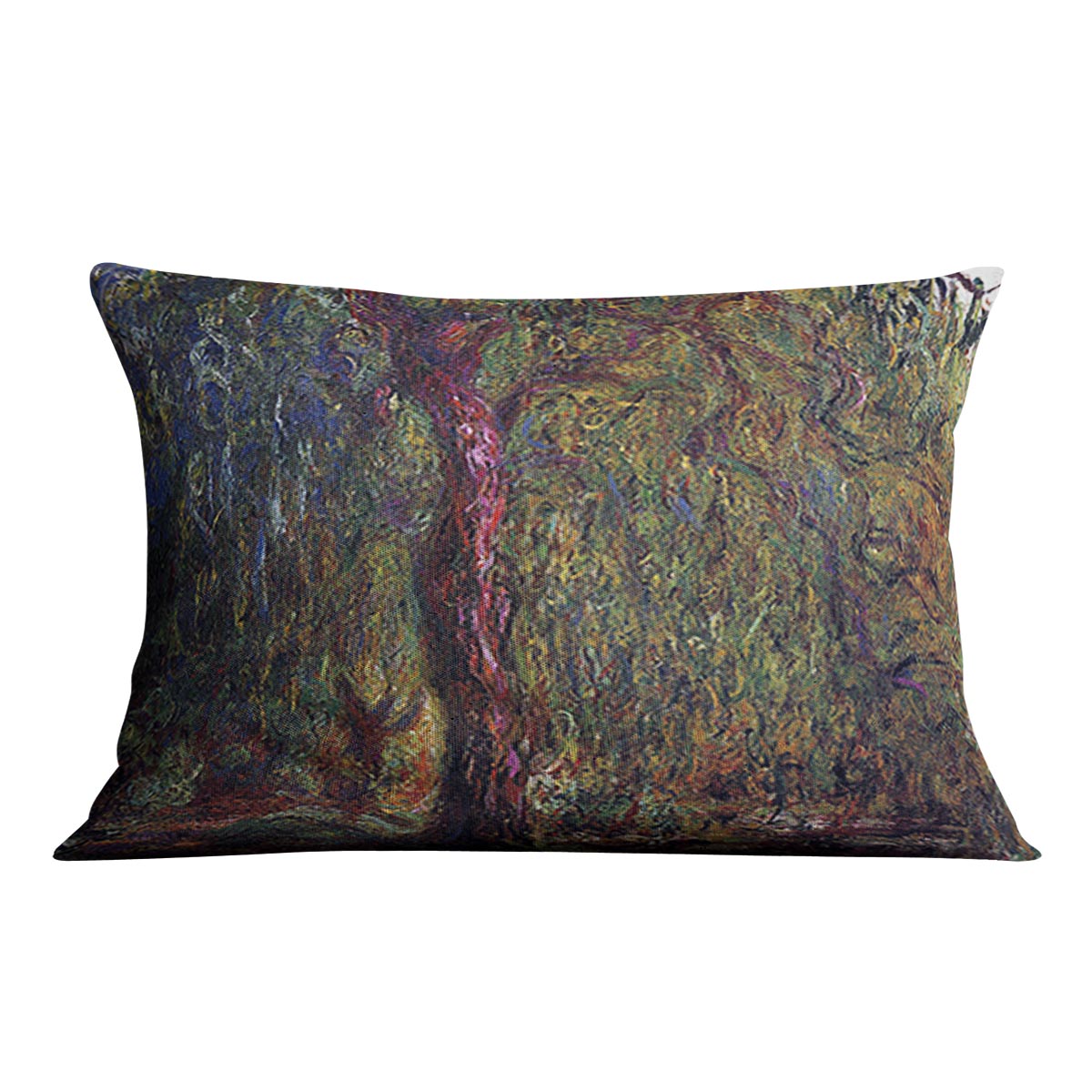 Weeping willow by Monet Cushion