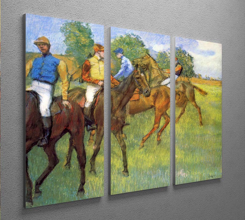 Weigh out by Degas 3 Split Panel Canvas Print - Canvas Art Rocks - 2