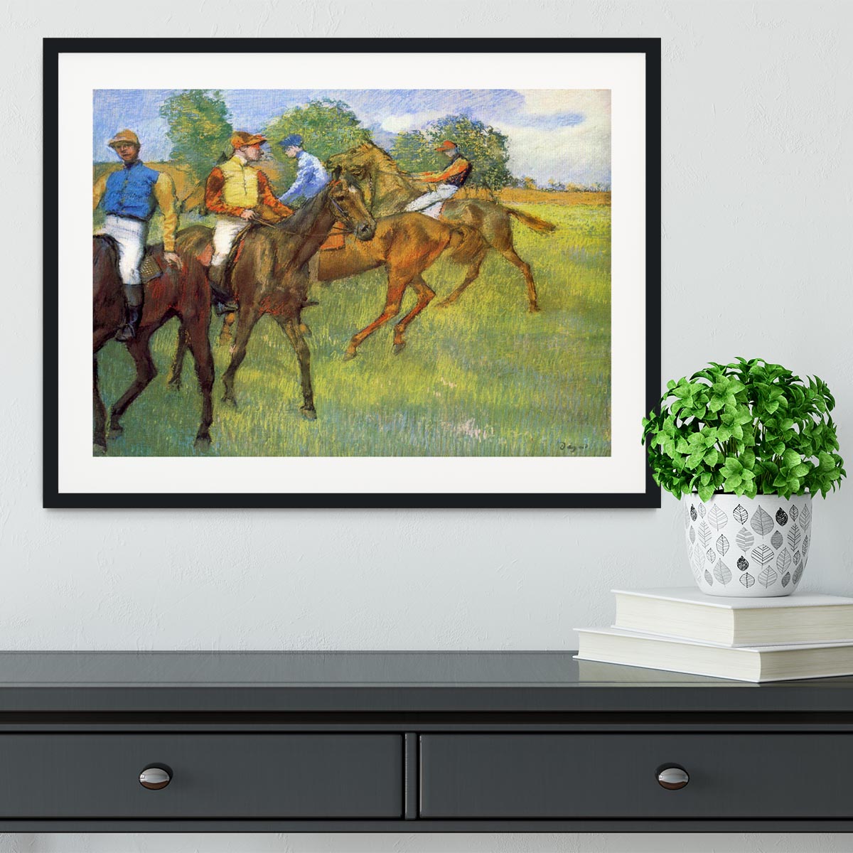Weigh out by Degas Framed Print - Canvas Art Rocks - 1
