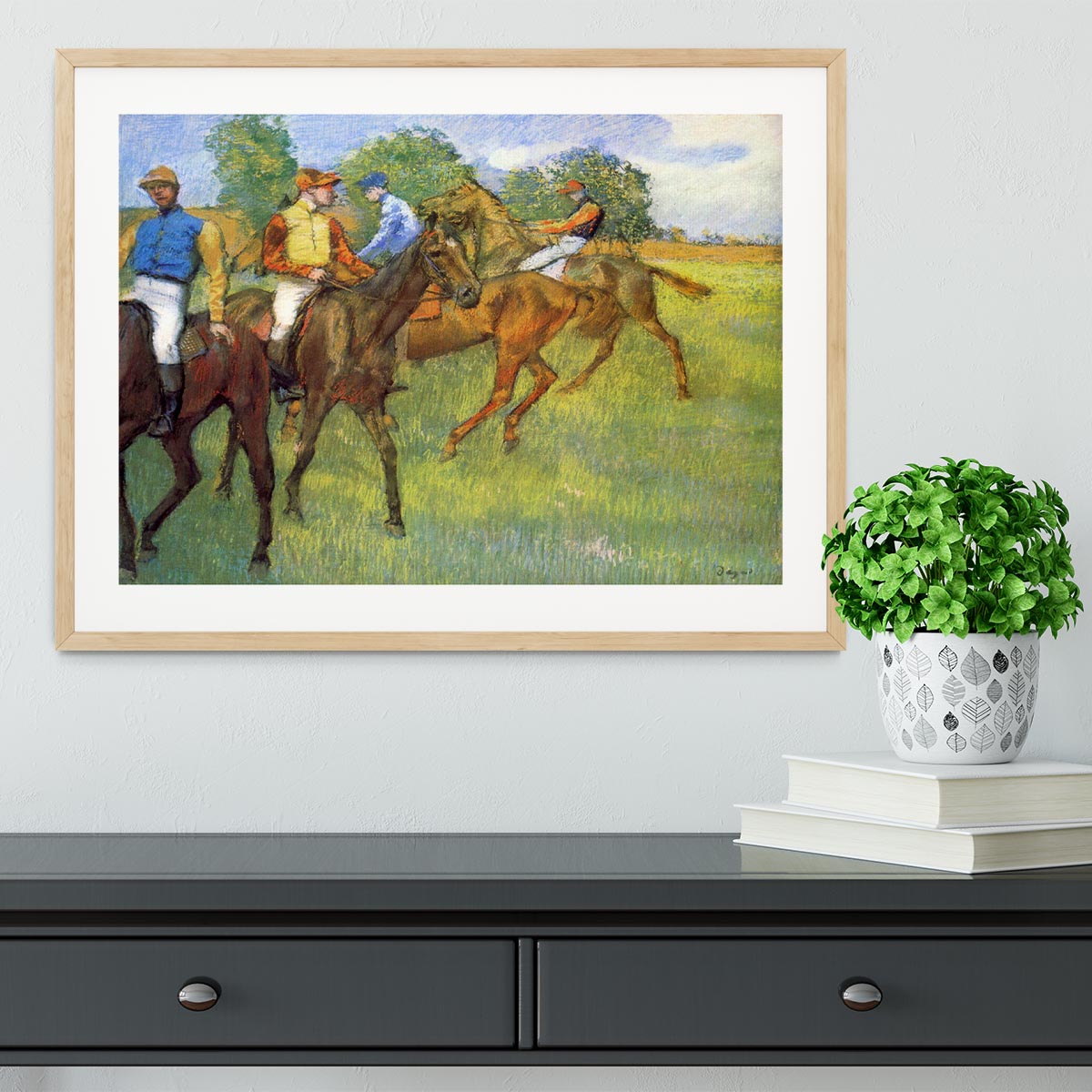 Weigh out by Degas Framed Print - Canvas Art Rocks - 3