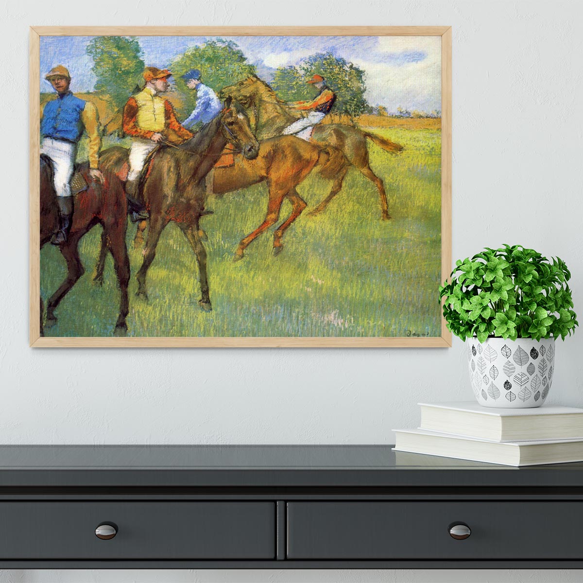 Weigh out by Degas Framed Print - Canvas Art Rocks - 4