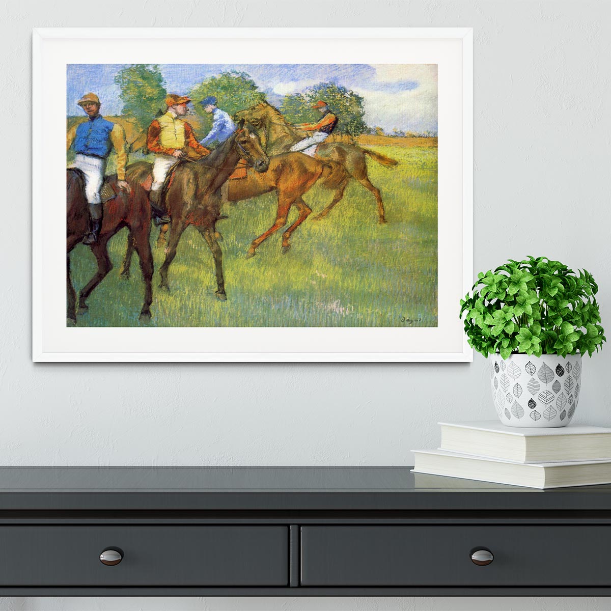 Weigh out by Degas Framed Print - Canvas Art Rocks - 5