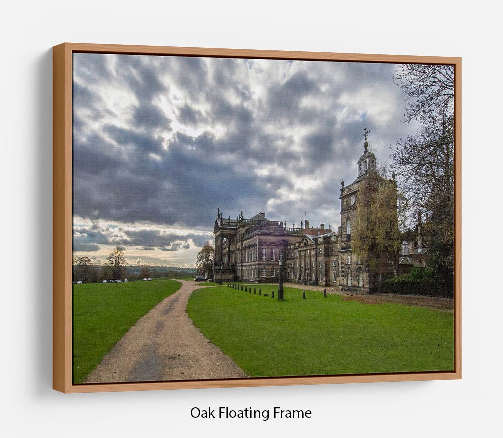 Wentworth Woodhouse Hall Floating Frame Canvas - Canvas Art Rocks - 9