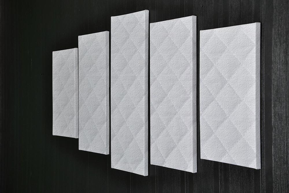 White mattress bedding 5 Split Panel Canvas  - Canvas Art Rocks - 2