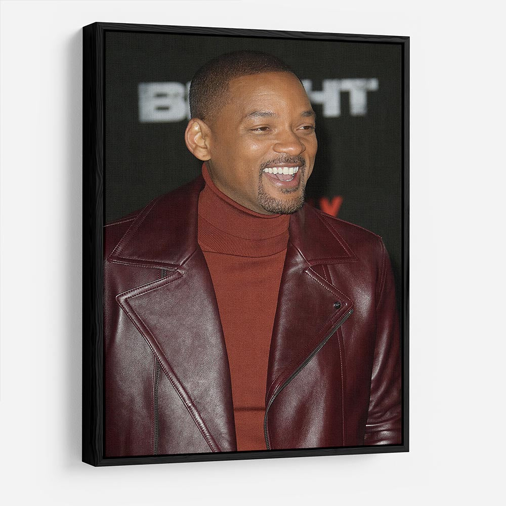 Will Smith in brown HD Metal Print