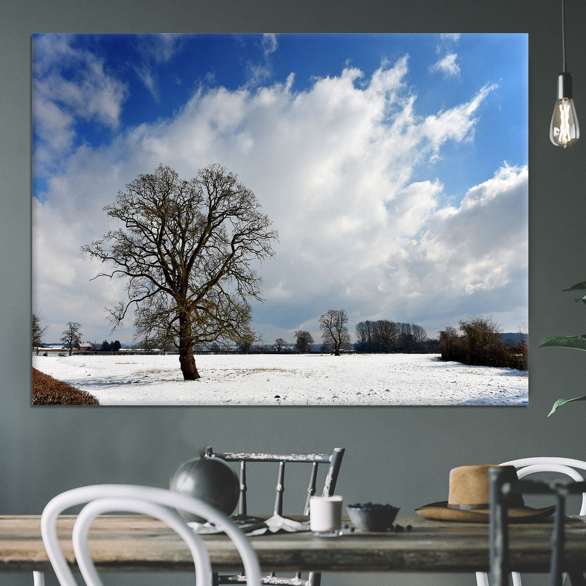 Winters day in wales Canvas Print or Poster - Canvas Art Rocks - 3