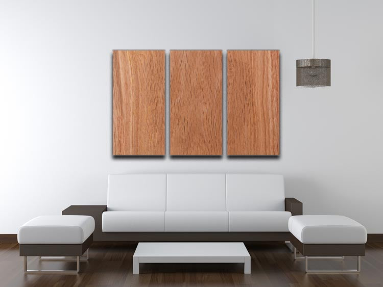 Wooden 3 Split Panel Canvas Print - Canvas Art Rocks - 3