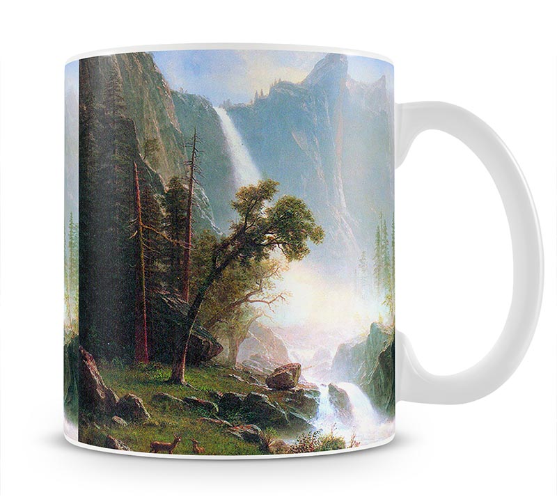 Yosemite Falls by Bierstadt Mug - Canvas Art Rocks - 1