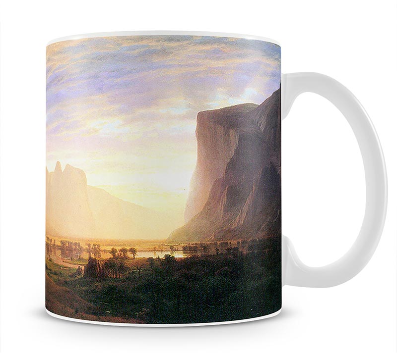 Yosemite Valley 3 by Bierstadt Mug - Canvas Art Rocks - 1