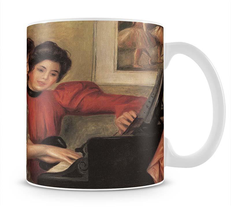 Yvonne and Christine Lerolle at the piano by Renoir Mug - Canvas Art Rocks - 1