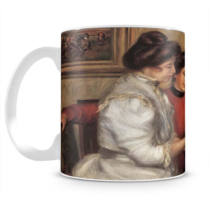 Yvonne and Christine Lerolle at the piano by Renoir Mug - Canvas Art Rocks - 2