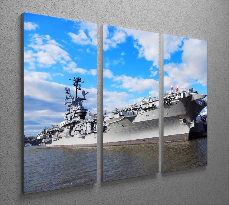 aircraft carriers built during World War II 3 Split Panel Canvas Print - Canvas Art Rocks - 2