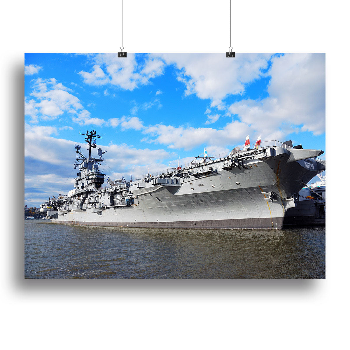 aircraft carriers built during World War II Canvas Print or Poster - Canvas Art Rocks - 2