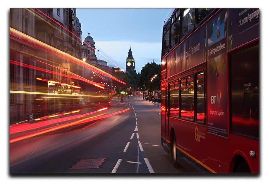 dawn breaking over the city of westminster Canvas Print or Poster  - Canvas Art Rocks - 1